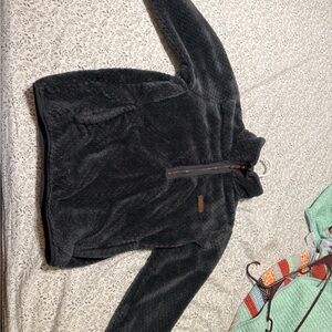 Columbia Kids Charcoal Fleece Jacket